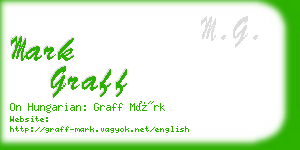 mark graff business card